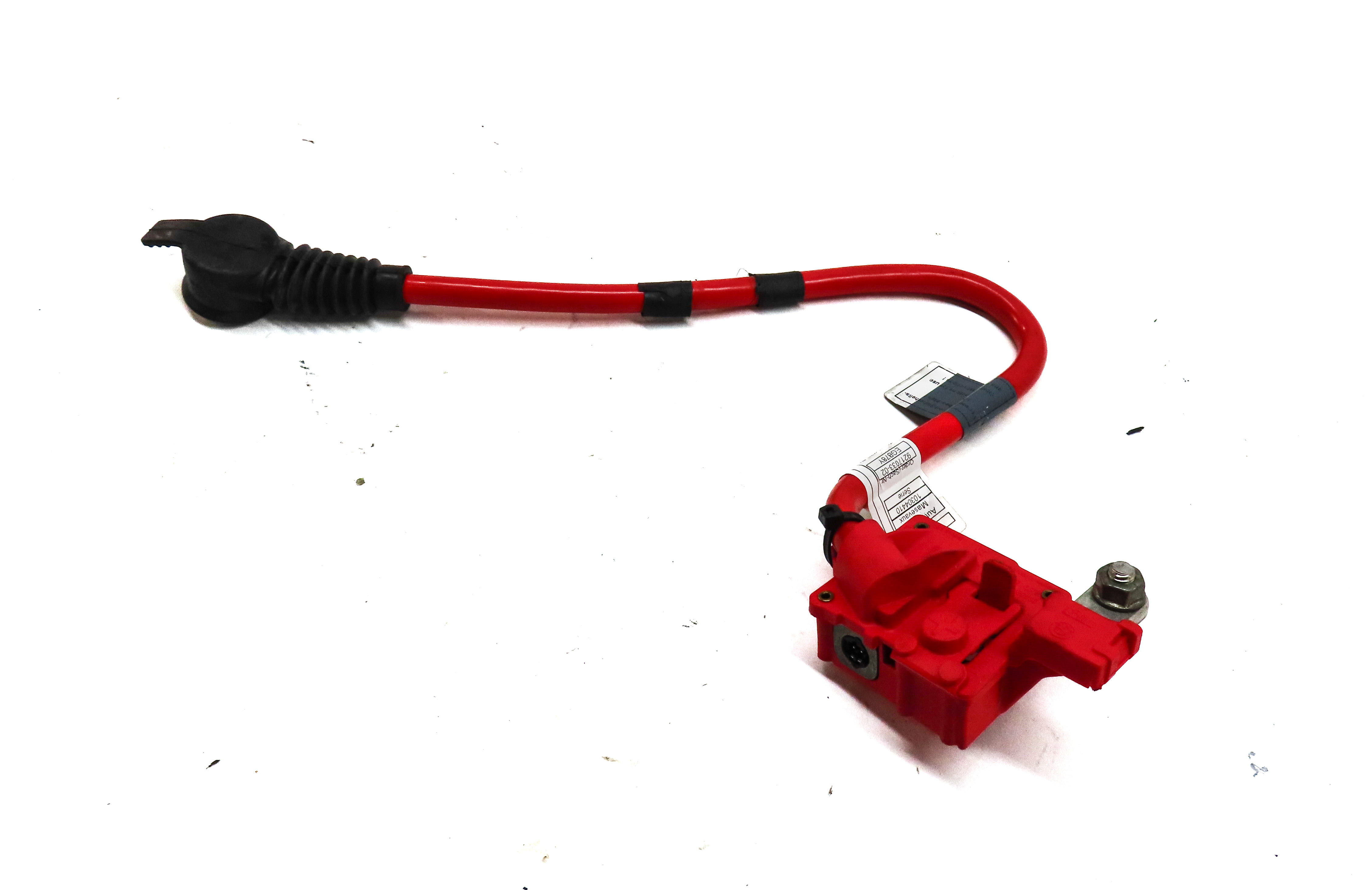 2014 BMW 750Li (F01) 4.4L (N63) ENGINE POSITIVE BATTERY CABLE TERMINAL — exact item pictured